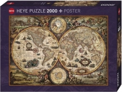 Puzzle 2000 piese – Lumea antică