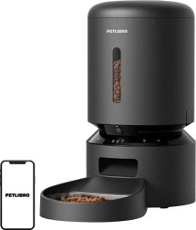 Distribuitor hrană cu cameră Petlibro Granary 5 l alb