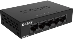Switch gigabit neadministrat cu 5 porturi D‑Link