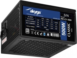Sursă de alimentare Akyga ATX 500 W Classic 80 PLUS