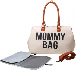 Geantă pentru schimbat scutece Mommy Bag bej