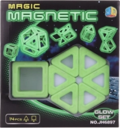 Setul Magic Cu Piese Magnetice Iluminat