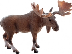 Figurină de elan din plastic 13 cm