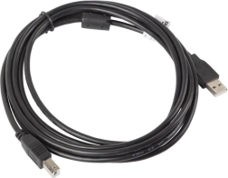 Cablu USB 2.0 AM-BM 3M Lanberg negru