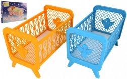 Pătuț din plastic pentru păpuși, fără set