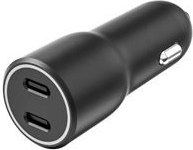 Încărcător auto 2× USB‑C 45 W PD