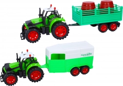 Tractor cu remorcă 35 cm – jucărie fermă pentru copii