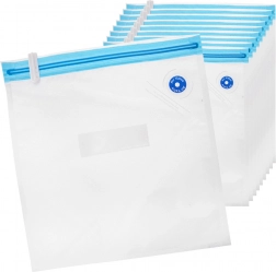 Pungi vid pentru alimente 26 × 28 cm, 10 buc