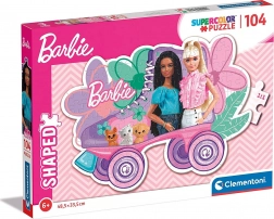 Puzzle conturat BARBIE, 104 piese
