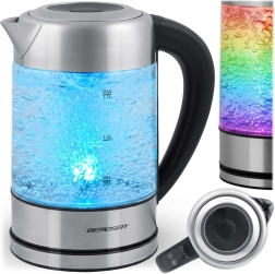 Fierbător electric din sticlă cu reglarea temperaturii 1,7 l 2200 W BERDSEN