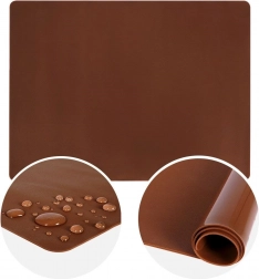 Suport de lucru din silicon pentru aluat 60 × 50 cm portocaliu