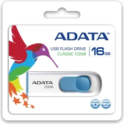 Stick USB ADATA 16 GB USB 2.0 alb-albastru