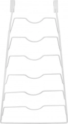 Suport suspendat pentru capace, metalic alb ORION