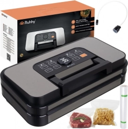 aparat de vidat folii RUHHY 125 W cu pompă dublă și cuțit