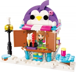 Qman Cherry fast-food set de construcție