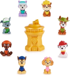 Paw Patrol mini figurină de colecție într-o cutie misterioasă cu turn