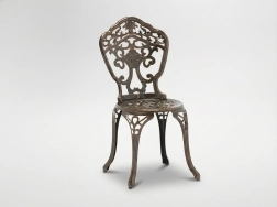 Scaun de grădină din aluminiu Danbury în culoare bronz antic