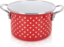 Oală emailată Tečka 18 cm, 2 l