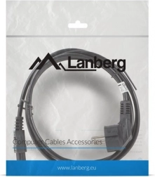 Cablu de alimentare pentru notebook Lanberg 1,8m - Schuko la IEC C5