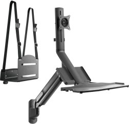 Suport de perete pentru tastatură și monitor pentru procesor MC-838