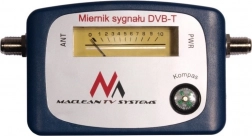Măsurător de semnal pentru DVB-T Maclean MCTV-627 pentru setare antene