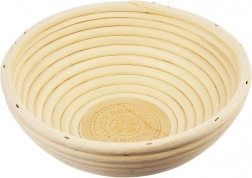 Coș rotund din ratan pentru dospit pâine HOME MADE 21 cm, 1,2 kg