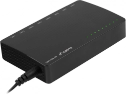 Switch gigabit Lanberg cu 8 porturi DSP2 cu alimentare 12 V