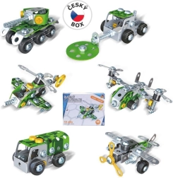 Micul mecanic – tehnică militară set de construcție metalic
