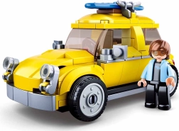 Sluban Jucărie de Construcție Mașina Volks