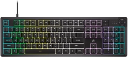 Tastatură de gaming Core RGB neagră
