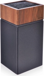 Suport universal pentru cuțite Wooden din lemn de salcâm cu fibre din plastic