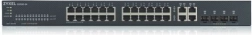 Zyxel GS1920-24 v2 switch inteligent administrat 24×Gb + 4×Gb, standalone sau NebulaFlex Cloud