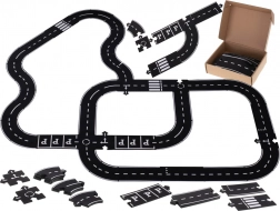 Set creativ puzzle șosea 40 buc