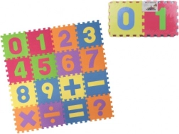 Puzzle din spumă 16 piese numărare