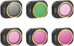 Set 6 filtre pentru obiectiv Sunnylife MCUV, CPL, ND8/16/32/64 pentru DJI Mini 4 Pro