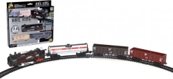 Set tren cu șine pe baterii 67 cm
