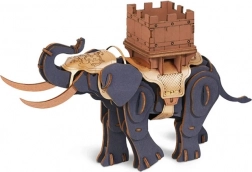 RoboTime puzzle 3D din lemn Elefant războinic