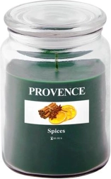Lumânare parfumată în pahar PROVENCE condimente 95 de ore