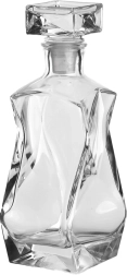 Carafă din sticlă „Łamana” 0,375 l