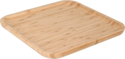 Tavă de servire din bambus 30 × 30 cm