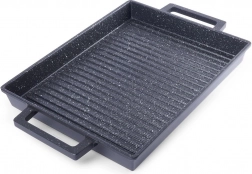 Placă de grătar cu suprafață granit 43 × 26 cm