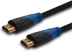 Cablu HDMI 3m cu înveliș de nylon și conectori aurii