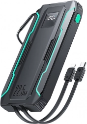 Powerbanka Joyroom 10000 mAh cu cablu Lightning și USB-C