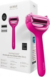 Set microneedle pentru față și corp 8în1 Geske cu aplicație (starlight)