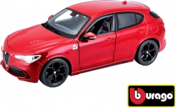 Bburago 1:24 Alfa Romeo Stelvio roșu 18-21086R