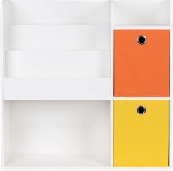 Raft din lemn pentru copii, dulăpior pentru copii, compartimente, organizator ECOTOYS