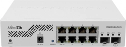 Switch de rețea 8x Gigabit + 2x SFP+ MIKROTIK Cloud Smart Switch CSS610-8G-2S+IN