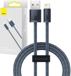 Cablu Baseus Dynamic Series USB la Lightning 2,4A 2m gri