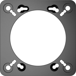 Moza racing rs077 adaptor de montaj pentru fixarea manșetei (pentru baze r16 și r21)