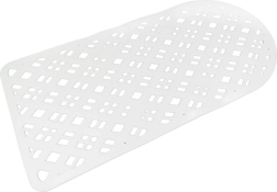 Covoraș antiderapant din cauciuc pentru cadă, 35,5 × 74 cm